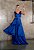 Vestido Anary Azul Royal + Clutch Brinde - Imagem 1