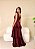 Vestido Anary Marsala + Clutch Brinde - Imagem 2