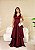 Vestido Anary Marsala + Clutch Brinde - Imagem 1
