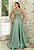 Vestido Quinn Verde Menta bordado manualmente + Clutch Brinde - Imagem 2