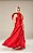 Vestido Belinda Vermelho + Clutch Brinde - Imagem 1