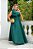 Vestido Ravyn Verde Esmeralda + Clutch Brinde - Imagem 1