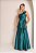 Vestido Mitski Azul Petróleo + Clutch Brinde - Imagem 1