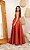 Vestido Enni Terracota + Clutch Brinde - Imagem 2