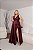 Vestido Enni Marsala + Clutch Brinde - Imagem 1