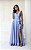 Vestido Mili Azul Serenity + Clutch Brinde - Imagem 1