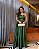 Vestido Estel Verde Oliva + Clutch Brinde - Imagem 1