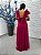 Vestido Soneto Pink bordado manualmente + Clutch Brinde - Imagem 3