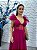 Vestido Soneto Pink bordado manualmente + Clutch Brinde - Imagem 2