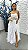 Vestido Holly Branco + Clutch Brinde - Imagem 1
