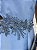 Vestido Camille Azul Serenity bordado manualmente + Clutch Brinde - Imagem 3