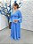 Vestido Leonor Azul Serenity + Clutch Brinde - Imagem 2