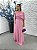 Vestido Sadie Rosa Bebê + Clutch Brinde - Imagem 1