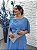 Vestido Selene Azul Serenity + Clutch Brinde - Imagem 2