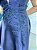 Vestido Sloani Azul Marinho bordado manualmente + Clutch Brinde - Imagem 3