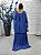 Vestido Peyton Azul Hortência bordado manualmente + Clutch Brinde - Imagem 4