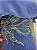 Vestido Peyton Azul Hortência bordado manualmente + Clutch Brinde - Imagem 3