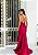 Vestido Romilly Fúcsia bordado manualmente + Clutch Brinde - Imagem 4