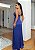 Vestido Débora Azul Royal + Clutch Brinde - Imagem 3