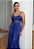 Vestido Débora Azul Royal + Clutch Brinde - Imagem 2