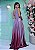Vestido Amy Lilás Degradê com Pink + Clutch Brinde - Imagem 4