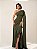 Vestido Elsie verde oliva + Cluth Brinde - Imagem 1