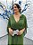 Vestido Astrid verde oliva + Clutch brinde - Imagem 2