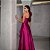 Vestido Alberta fucsia + Clutch Brinde - Imagem 2