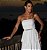 Vestido Zinnia branco+ Clutch brinde - Imagem 2