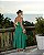 Vestido Zinnia verde esmeralda + Clutch brinde - Imagem 3