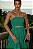Vestido Zinnia verde esmeralda + Clutch brinde - Imagem 2