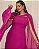 Vestido Anuska fucsia + Clutch brinde - Imagem 2