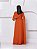 Vestido Sadie terracota + Clutch brinde - Imagem 3