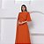 Vestido Sadie terracota + Clutch brinde - Imagem 1