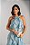 Vestido Florentina azul celeste + Clutch brinde - Imagem 3