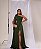 Vestido Coreia verde oliva + Clutch Brinde - Imagem 1