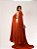 Vestido Juliete terracota + Clutch Brnde - Imagem 2