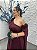 Vestido Santa Lucia marsala + Clutch Brinde - Imagem 3