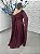 Vestido Santa Lucia marsala + Clutch Brinde - Imagem 2