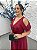 Vestido Bel marsala + Clutch Brinde - Imagem 3