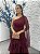 Vestido Gia marsala + Clutch Brinde - Imagem 3