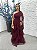 Vestido Gia marsala + Clutch Brinde - Imagem 1