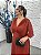 Vestido Margareth Terracota + Clutch Brinde - Imagem 3