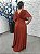 Vestido Margareth Terracota + Clutch Brinde - Imagem 2