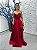 Vestido Cherry blosson marsala + Clutch Brinde - Imagem 1