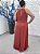 Vestido Lia terracota +Clutch Brinde - Imagem 2