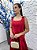 Vestido Frida vermelho + Clutch Brinde - Imagem 3