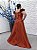 Vestido Lotus terracota + Clutch Brinde - Imagem 2