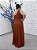 Vestido Amanda terracota + Clutch Brinde - Imagem 2