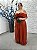 Vestido Irina Terracota + Clutch Brinde - Imagem 1